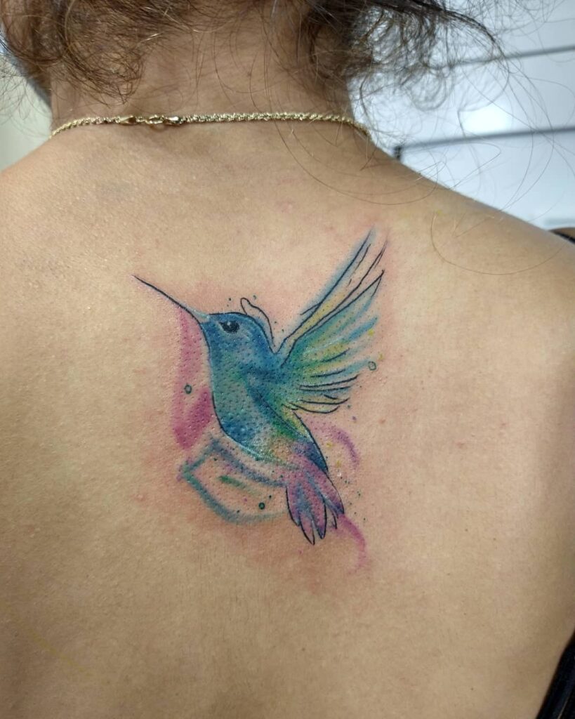 Gorgeous Bird Inspired Splash Of Color Design