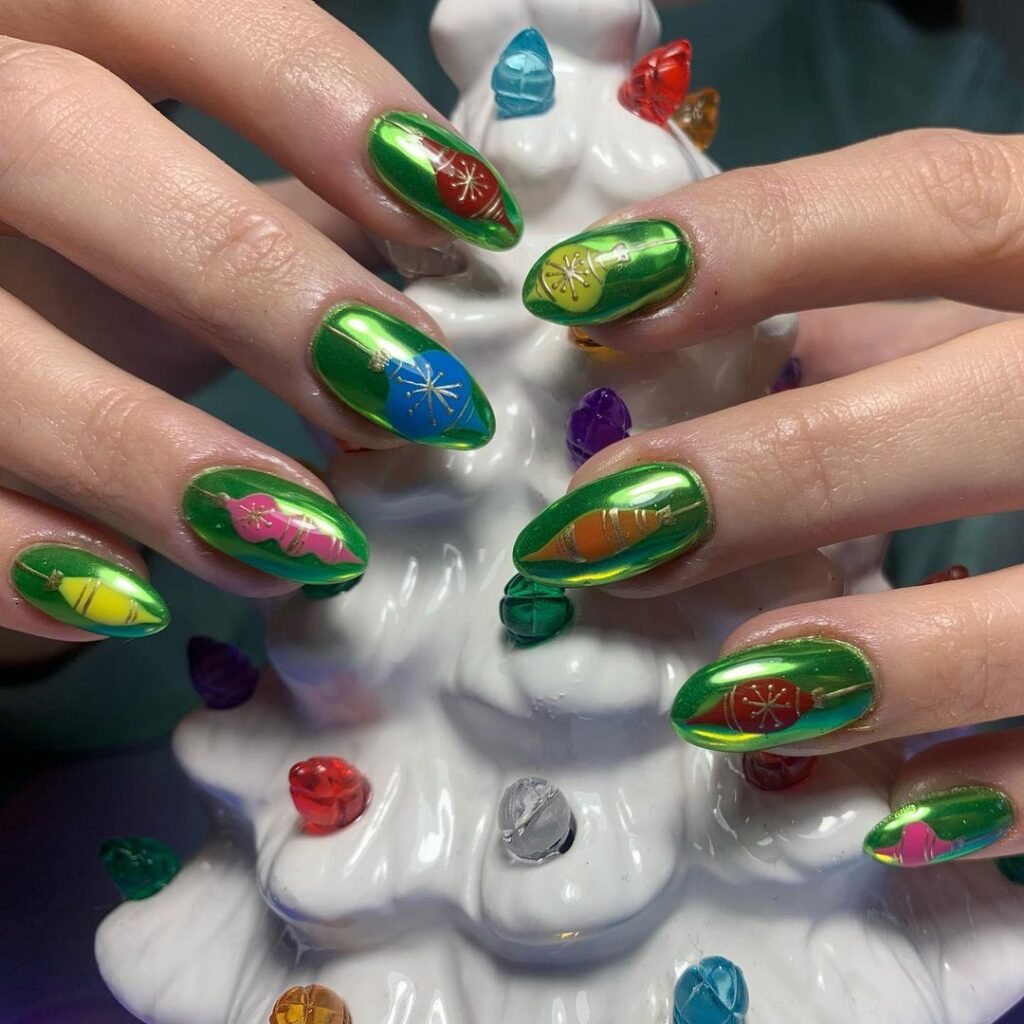 Disney Christmas Nail Designs