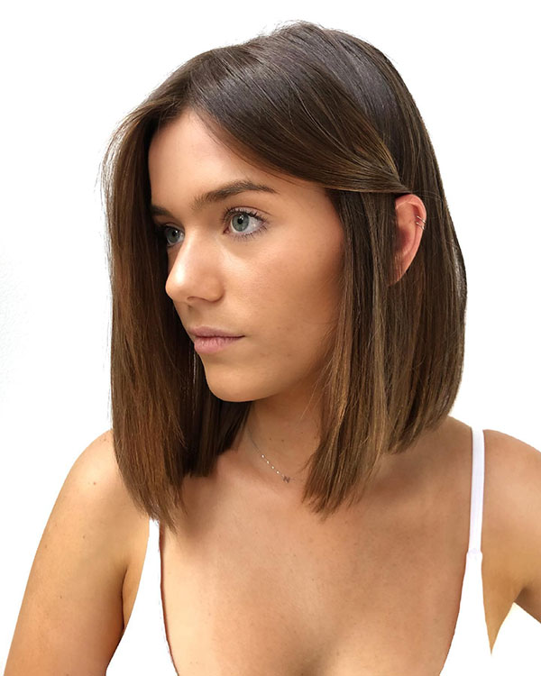 Dark Brown Bob Hair 2