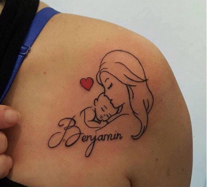 tattoos for moms with kids 11