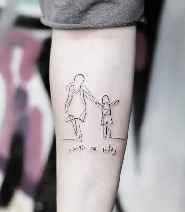 tattoos for moms with kids 13