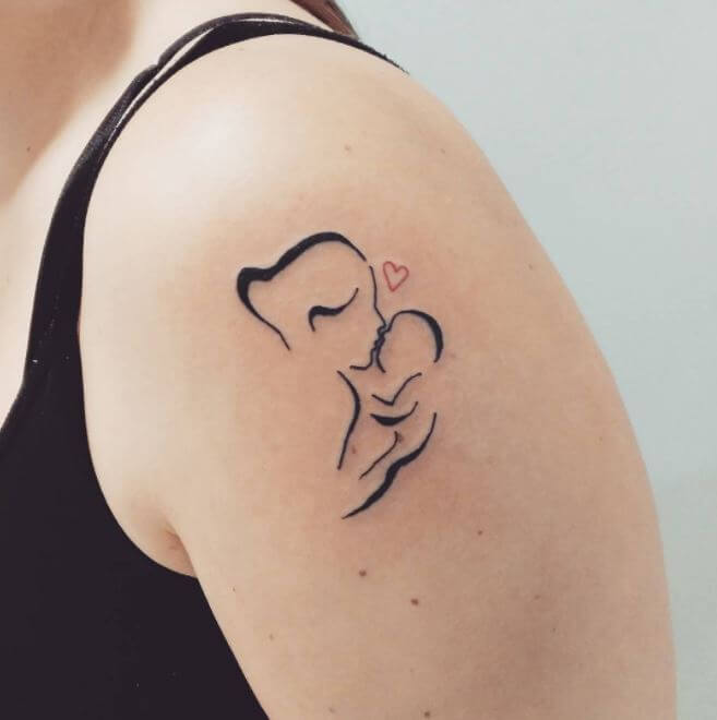 tattoos for moms with kids 9