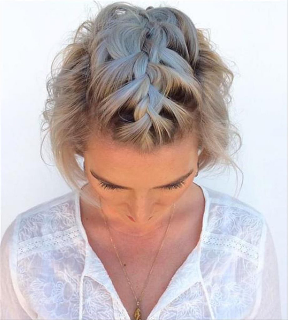 Short braided hairstyles 1