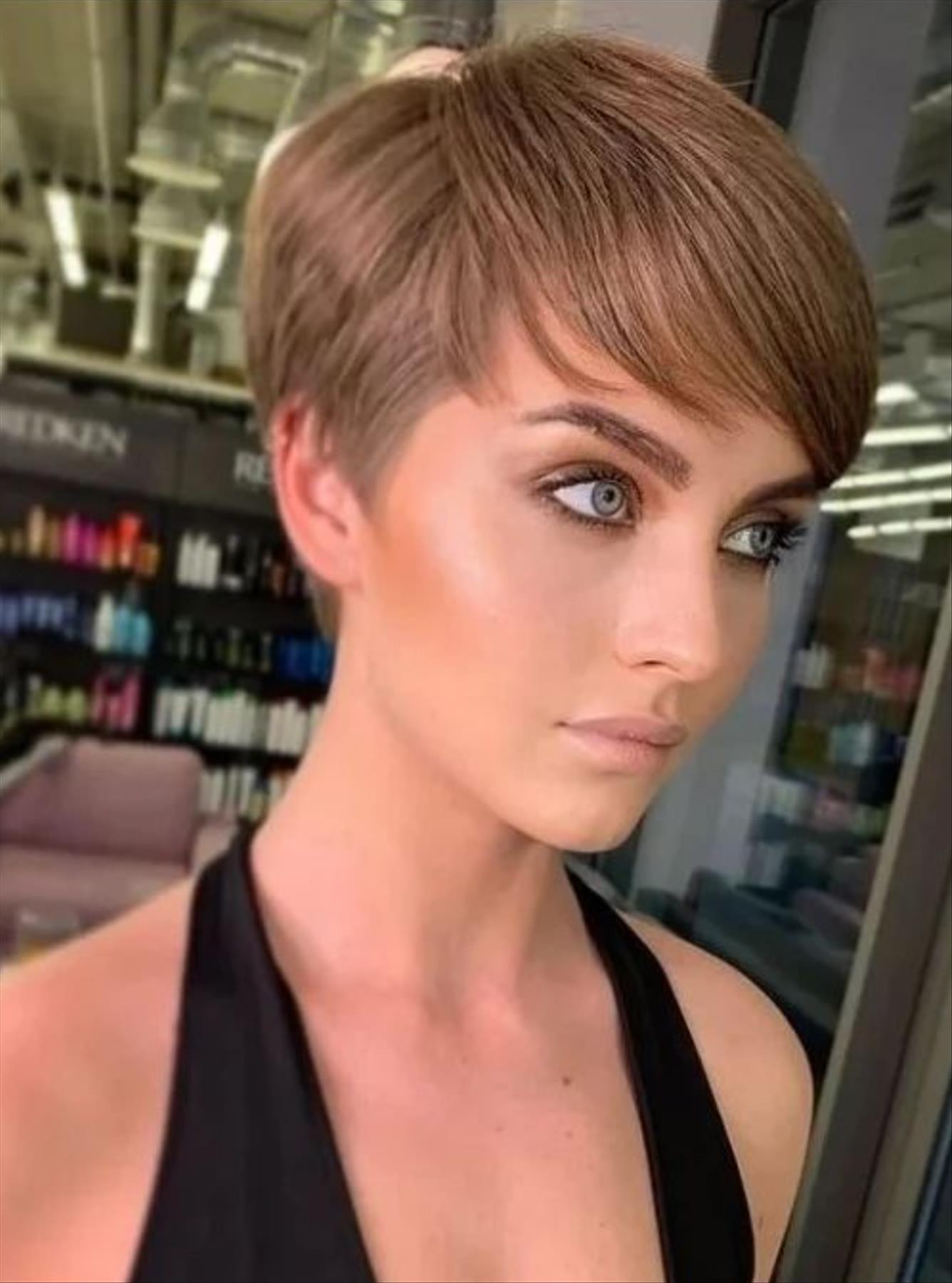 Handsome short pixie hairstyles for fine hair to try 10