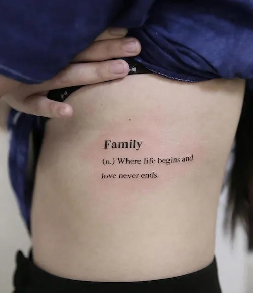 Family Tattoo