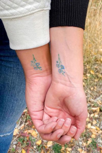 Husband and Wife Tattoo Ideas 1