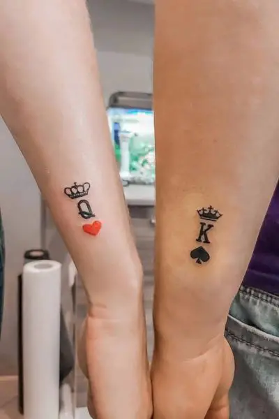 Husband and Wife Tattoo Ideas 15