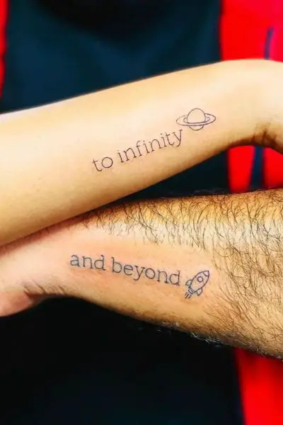 Husband and Wife Tattoo Ideas 2