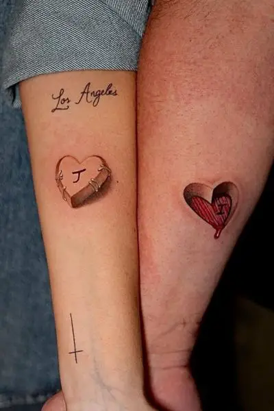 Husband and Wife Tattoo Ideas 26