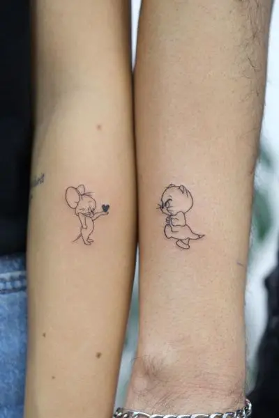 Husband and Wife Tattoo Ideas 28