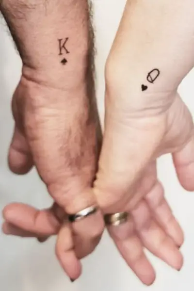 Husband and Wife Tattoo Ideas 5