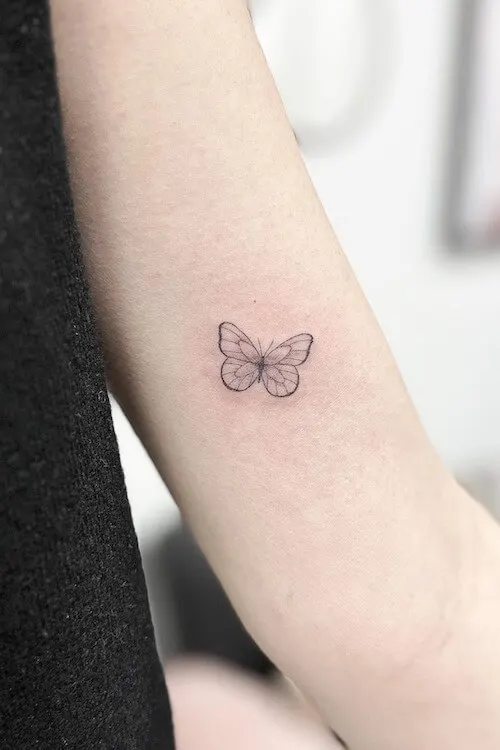 Small Butterfly Tattoos 1