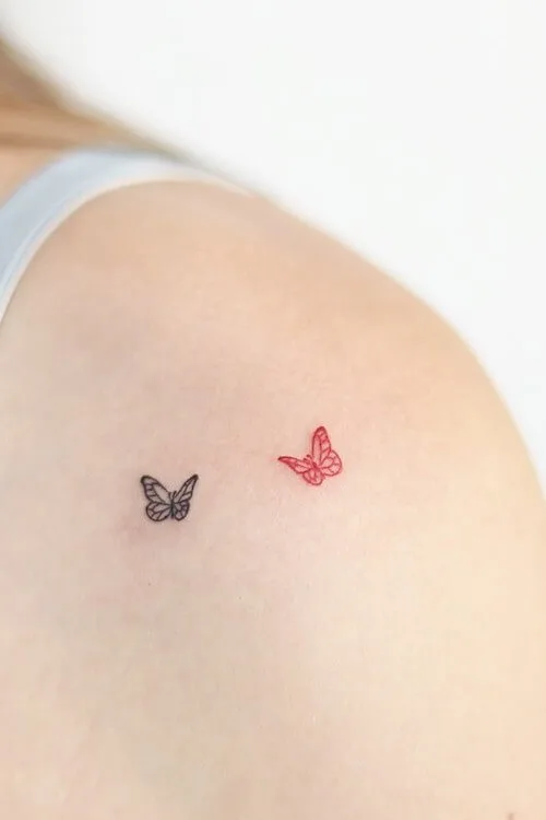 Small Butterfly Tattoos 3