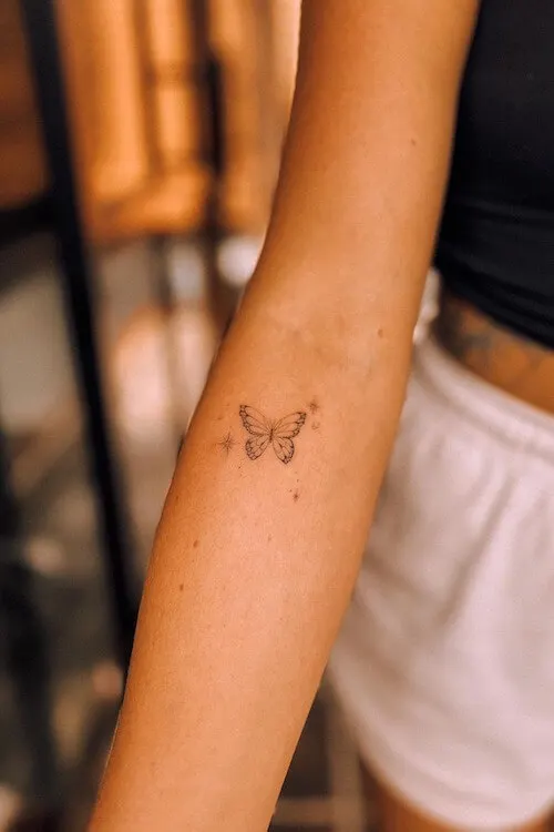 Small Butterfly Tattoos 4