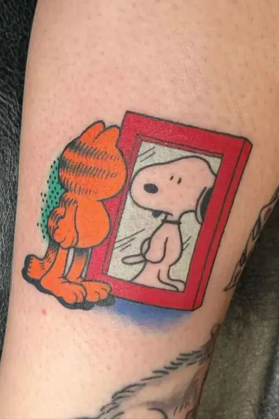 Snoopy Tattoo Designs 10