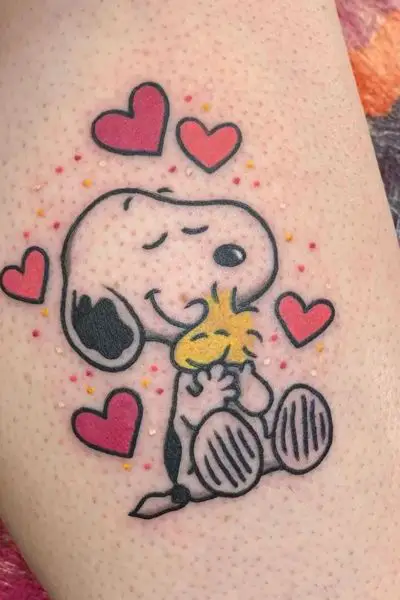 Snoopy Tattoo Designs 12