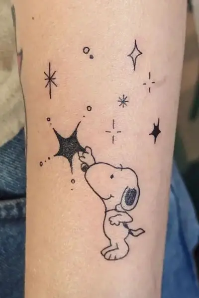 Snoopy Tattoo Designs 13