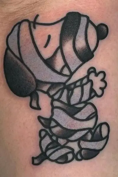 Snoopy Tattoo Designs 14