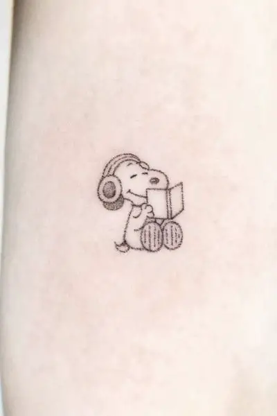 Snoopy Tattoo Designs 16