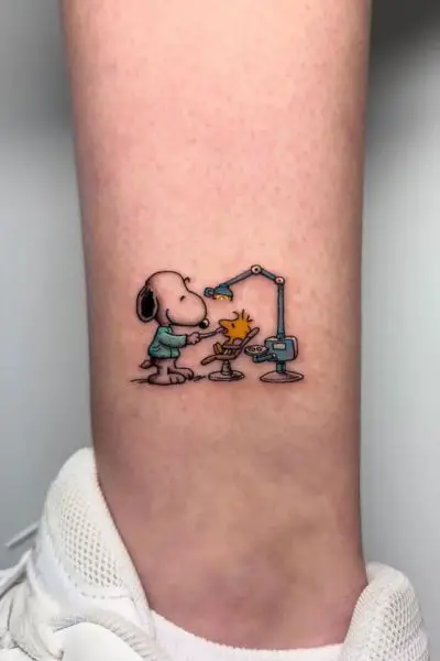 Snoopy Tattoo Designs 18