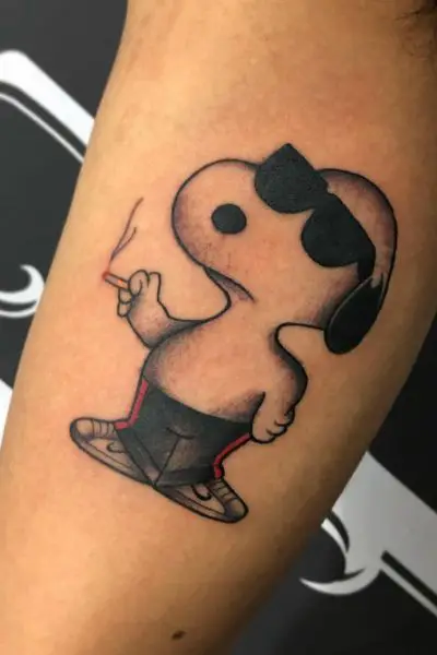 Snoopy Tattoo Designs 22