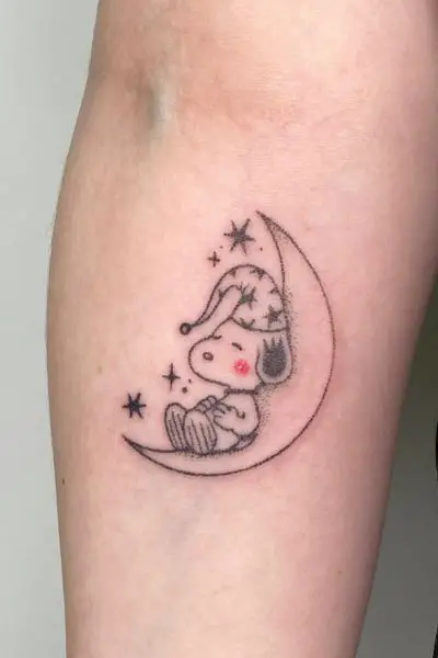 Snoopy Tattoo Designs 25