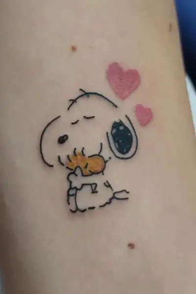 Snoopy Tattoo Designs 5