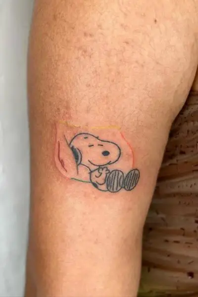 Snoopy Tattoo Designs 6