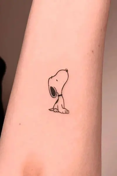 Snoopy Tattoo Designs 7