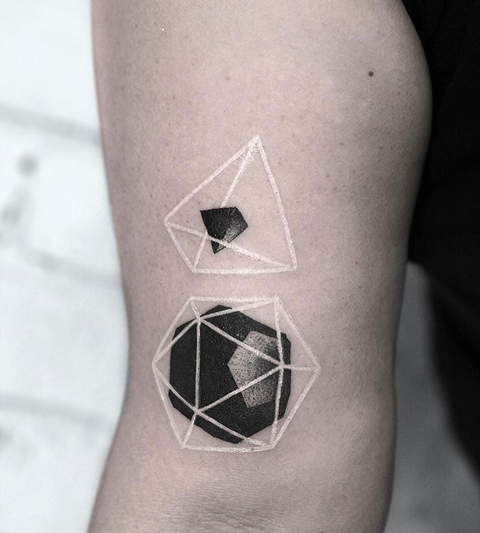 white ink tattoo ideas 16