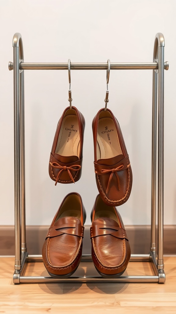 Classic Brown Leather Loafers