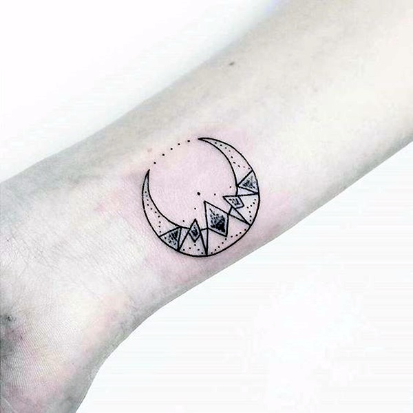 Magical Moon Tattoo Designs 20