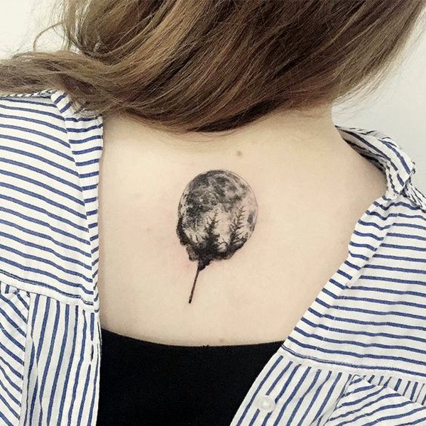 Magical Moon Tattoo Designs 24