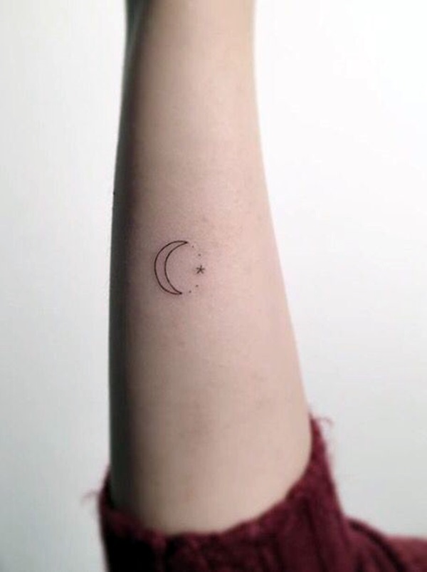 Magical Moon Tattoo Designs 27