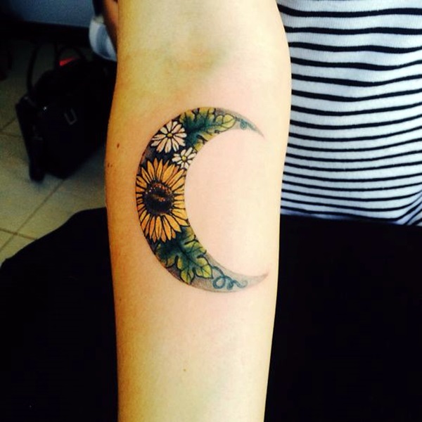 Magical Moon Tattoo Designs 28