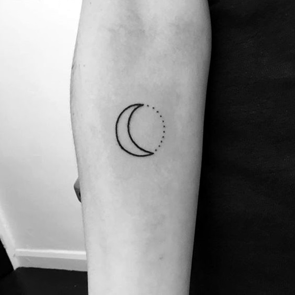 Magical Moon Tattoo Designs 3