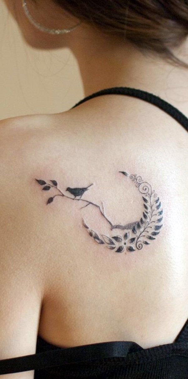 Magical Moon Tattoo Designs 4