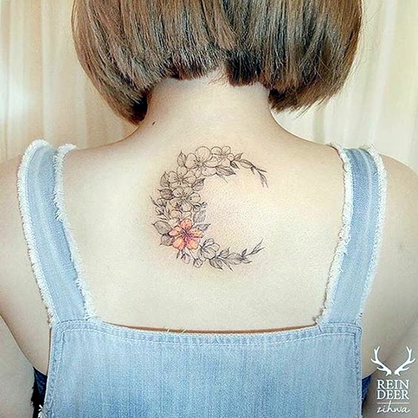 Magical Moon Tattoo Designs 8