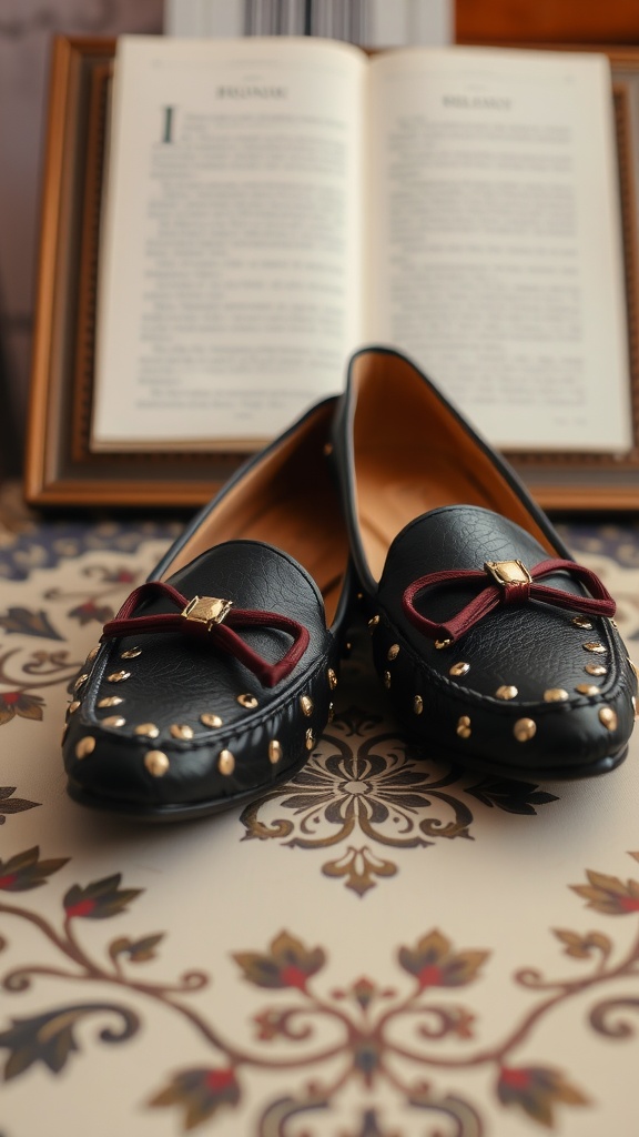 loafers with unique embellishments