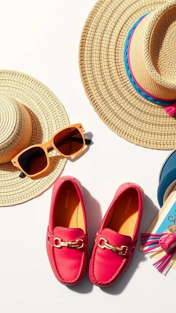 summer ready loafers in bright hues