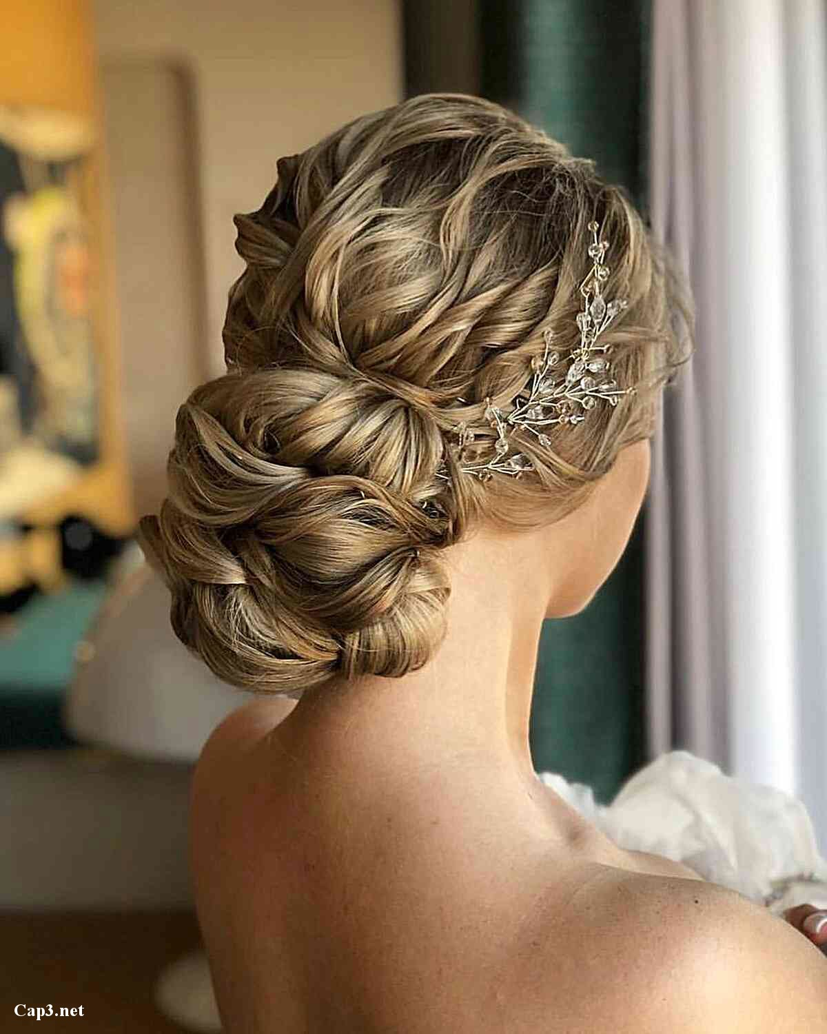 long easy classic low bundle updo hairstyle