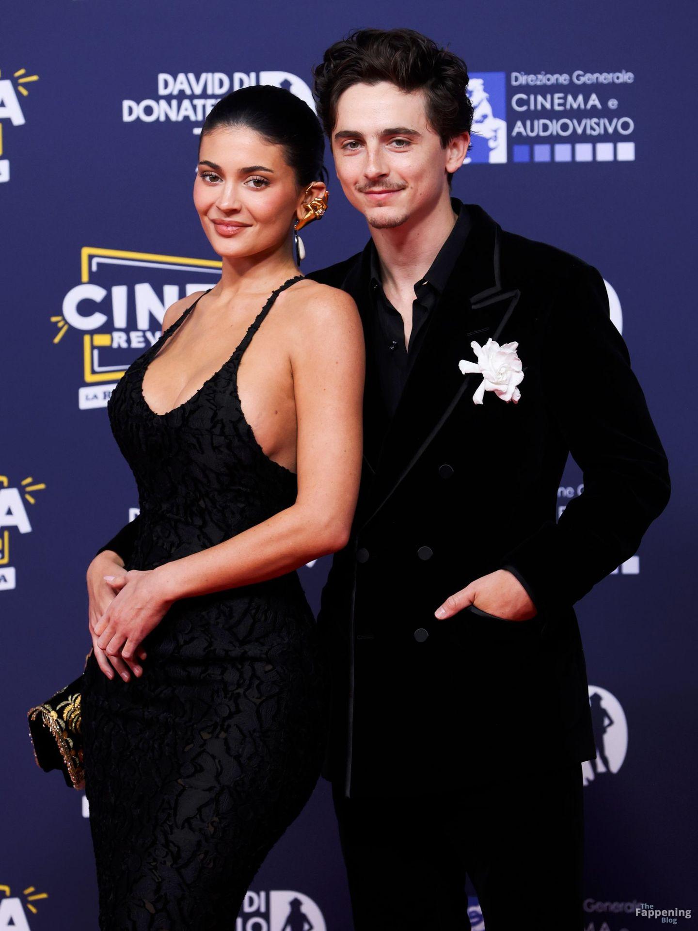 Kylie Jenner's outfit at the 70th David di Donatello Awards 013