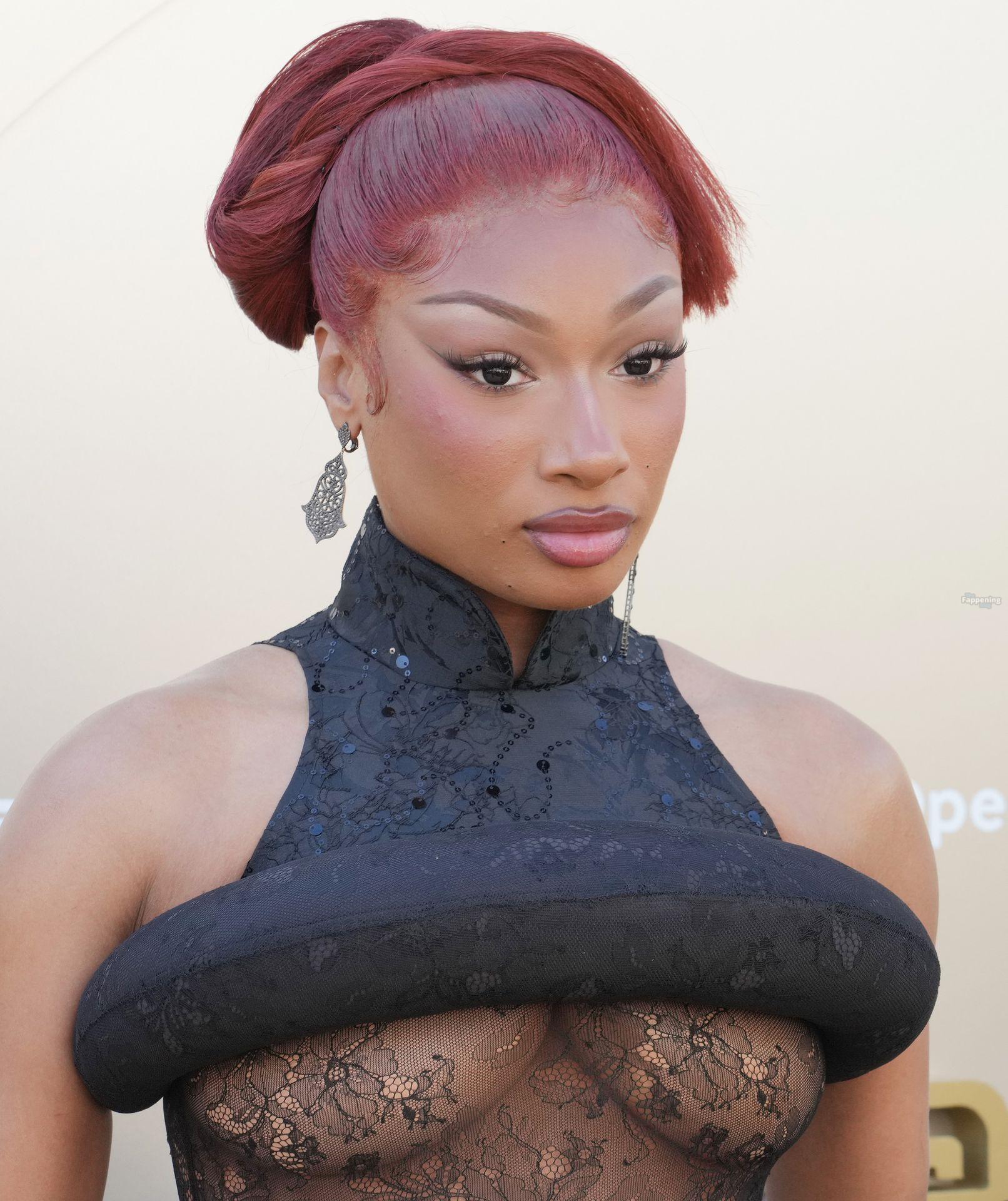 Megan Thee's outfit at the 2025 Gold Gala in LA 002