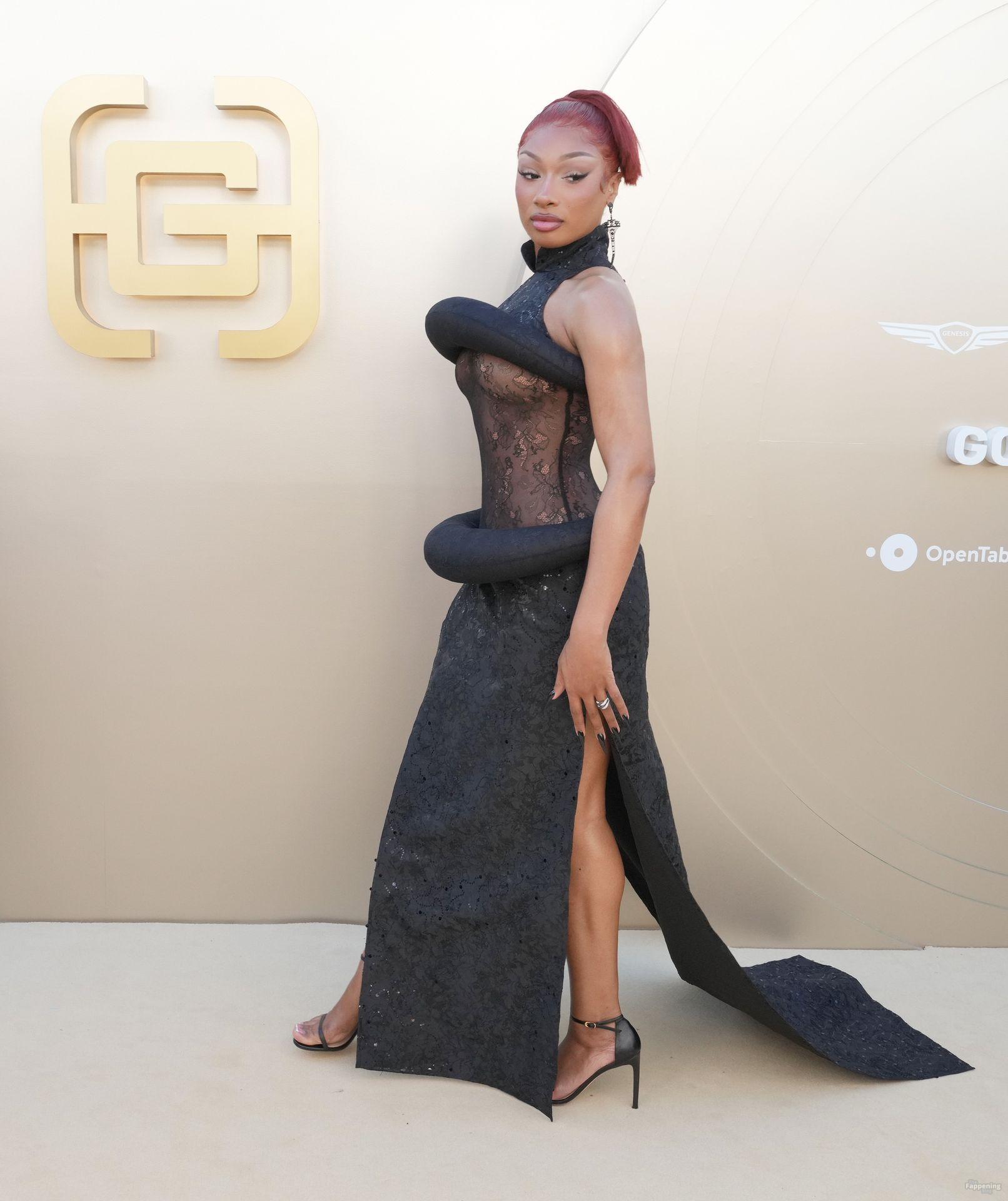 Megan Thee's outfit at the 2025 Gold Gala in LA 003