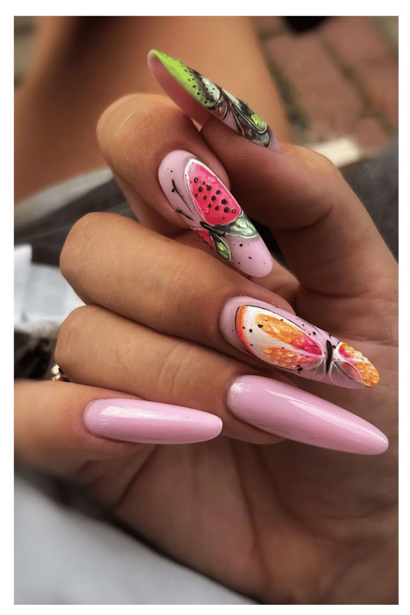 Watermelon Meets Butterfly
