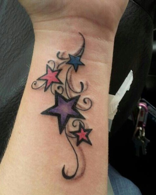 Star tattoo design