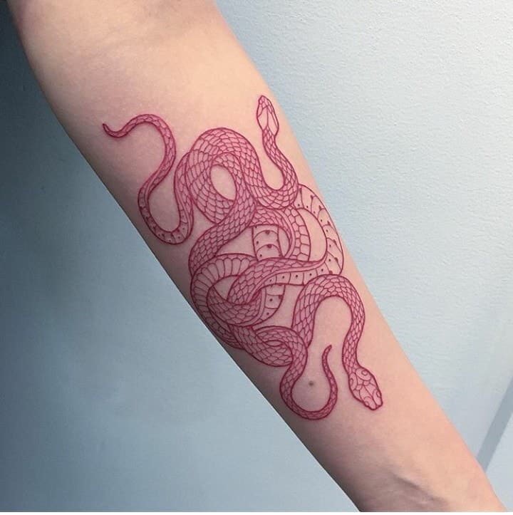snake tattoo 14