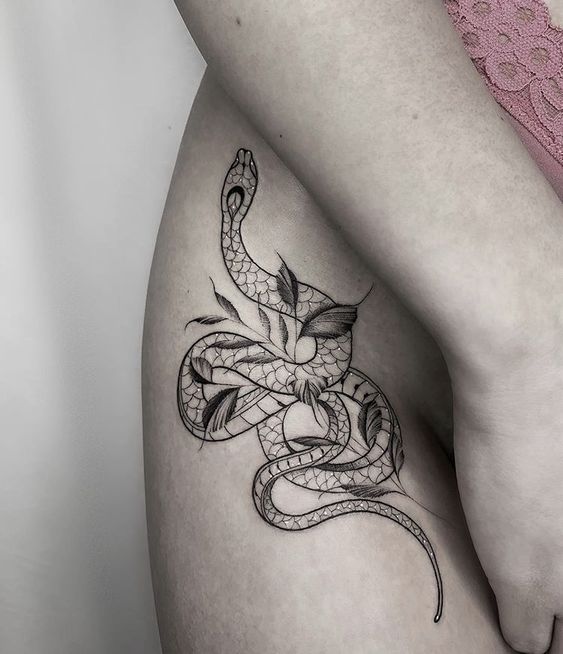 snake tattoo 33