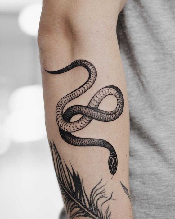 snake tattoo 34