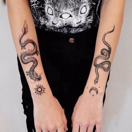 snake tattoo 36